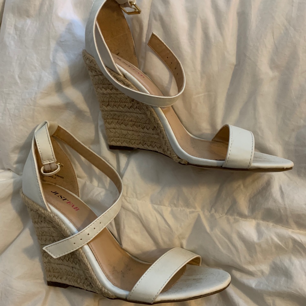 *sold* White Wedges